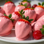 Pink Chocolate Strawberries