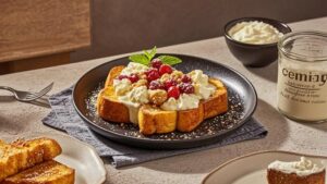 creative cream cheese French toast