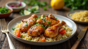 Oven Baked Chicken And Rice