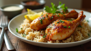 Oven Baked Chicken And Rice