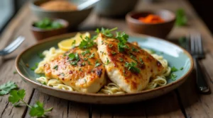 Creamy Garlic Chicken 